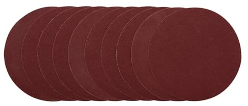 Draper 10232 Lot de 10 disques abrasifs 200 mm Grain 80