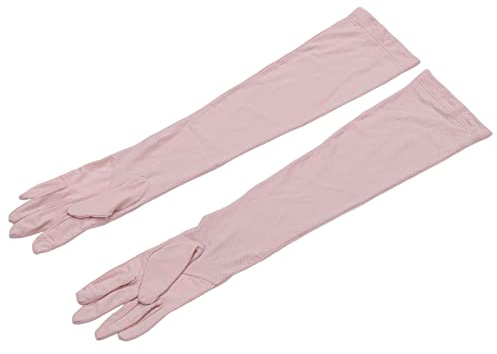 Manicotto del Braccio, Protezione UV del Manicotto del Braccio Sportivo 2 Pezzi per l' per la Bici da Corsa (Rosa rossa)