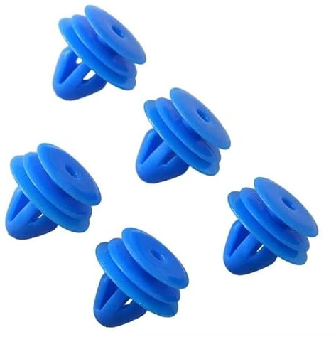 100Pcs Colore Blu Auto Trim Pannello Clip di Fissaggio Auto Plastica Rivetto Fastener 82315-27000 D28