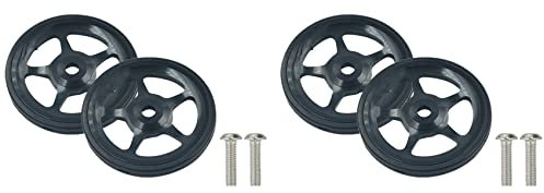 VENEKA 2 Paar Fahrrad Leichtes Rad für Faltbares Fahrrad Aluminium Legierung 22G/Pc Leichtes Rad mit Schrauben Fahrrad Teile,C