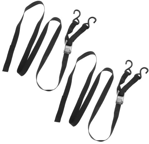 GLEAVI 2stücke Polyestergurt Zurrgurte Für Motorrad Roller Fahrrad Gepäck Sichern Hochleistungs Polyester Motorrad Roller Fahrrad Zurrgurte Bindung Gurte