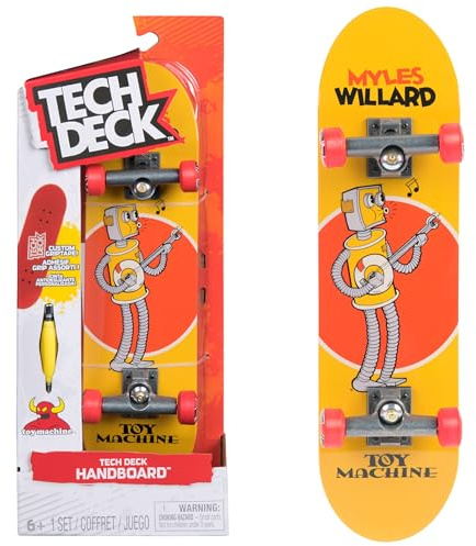 Tech Deck, Spielzeugmaschinen-Handboard; authentische Mini-Skateboards, Kinderspielzeug für Jungen und Mädchen, ab 6 Jahren (nur Hände verwendbar)