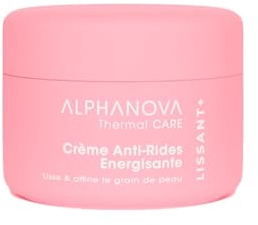 ALPHANOVA THERMAL CARE - Crème Lissante Energisante LISSANT+ - Acide hyaluronique - Naturelle - Certifiée Bio - 50ml