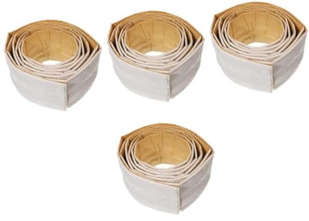 Artibetter 4rotoli Modanatura Autoadesiva Foam Battiscopa Per Decorazione Interni Facile Da Installare e Versatile Per e Soffitti