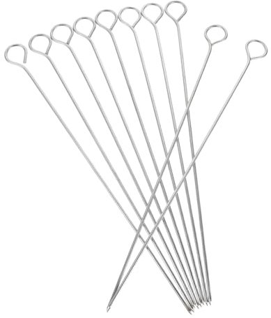 Holibanna 10piezas Aguja Para Fijar Mechas De Velas Pasador Para Centrar Mechas Aguja Para Perforar De Velas Para Sujetar Herramientas De Fabricación De