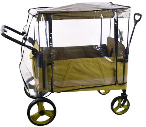 Cubierta de lluvia para cochecito, toldo protector de carrito de camping a prueba de lluvia, accesorios de protección al aire libre para pesca, caminar, jardín, playa, picnic