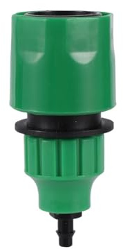 Casetlong Adaptador de Conector rápido de Manguera de jardín (2 Unidades, 4/7 mm, 8/11 mm) for riego por Goteo (1/2 a 3/4)(1)