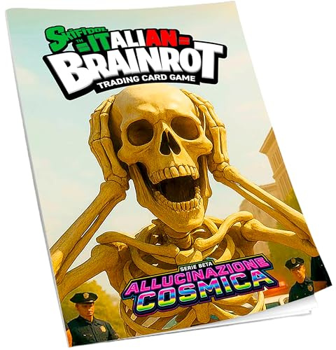 Skifidol Album Brainrot Allucinazione Cosimica, Raccoglitore di Carte