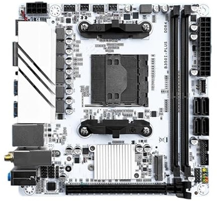 B350 AM4 Motherboard itx supports 2000-4000 series CPU EXPO DDR4 Desktop PC With B350i PLUS ARGB