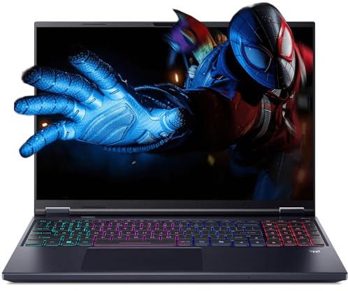 acer Predator Helios Neo 16S AI Ordinateur portable de jeu 16 2560 x 1600 OLED 240 Hz (100 % DCI-P3) Intel 24-core Ultra 9 275HX 64 Go DDR5 2 To SSD GeForce RTX 5070 Ti GDDR7 DLSS4 (jusqu'à 992 AI