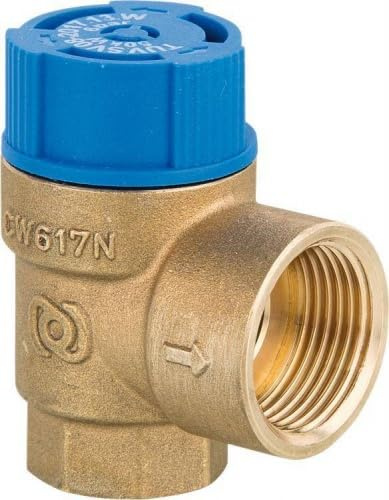 Membran Sicherheitsventil Trinkwasser Überdruckventil 6-10 bar Anschluss 1/2 - 6 bar