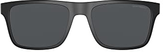 Emporio Armani EA4115C Clip-on Lenses, Matte Black/Dark Grey, 54 mm