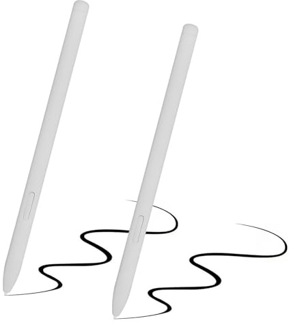 for Tab S9 S9+ Pus S9 Ultra S9 FE Pen for Writing, Drawing, Tablet Stylus Pens with 4096 Pressure Levels, Stylus Magnetic Tablet Pen Replacement (White)