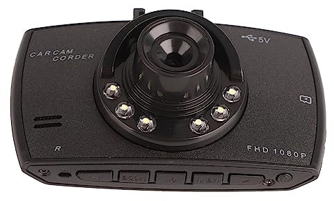 Dash Cam, Registratore di Guida Sensore di gravità Video in Loop Automatico Telecamera Grandangolare da 170 Gradi HD 1080P per Auto