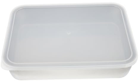 Cabilock Bandeja Para Hornear De Acero Inoxidable Con Tapa Para Barbacoa Juego De 23 X 17 X 5 Pulgadas Recipiente Para Alimentos Tapa Para Sartén