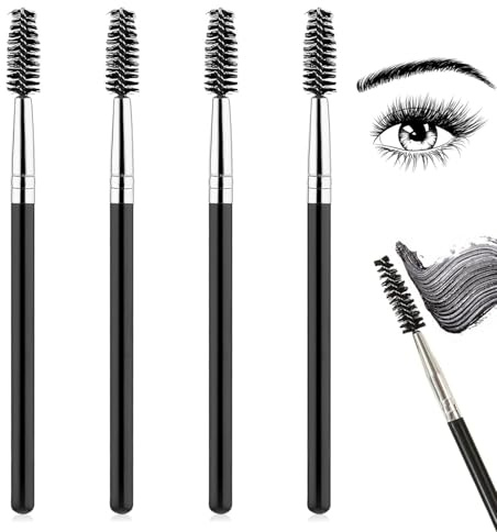 4 Stück Wimpernbürste, Augenbrauenbürste, Augenbrauenpinsel, Wimpernkamm, zum Modifizieren von Augenbrauen und Wimpern, Make-up-Tools