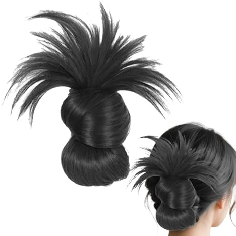 Finti per Capelli - a Clip - Extension per Capelli Posticcio Acconciatura Updo Look Alla Moda per Donne e Ragazze per Feste