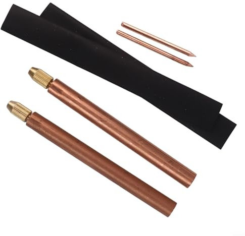 Gdfnmogo Penna di saldatura a punti batteria con nucleo in rame da 3 mm,Saldatore a punti palmare,Strumento di saldatura fai da te,Sistema di serraggio idraulico