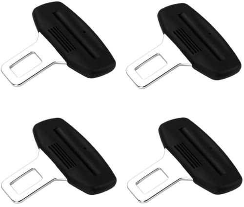 4 Pezzi Blocca Cintura Sicurezza Auto, Ferma Cintura di Sicurezza Auto, Gancio Cinture di Sicurezza, Allarme Cintura Sicurezza, per alla Maggior Parte Delle Auto,Camion e Furgoni