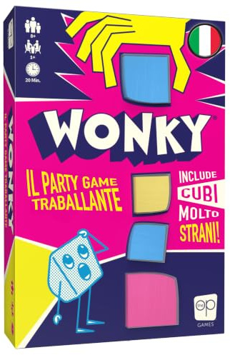 Asmodee – WONKY – Gioco da Tavolo di Destrezza