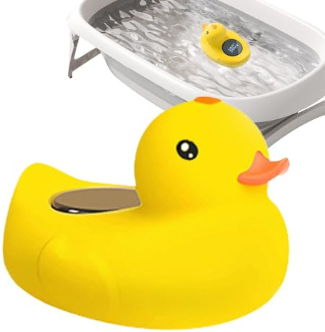 Termometro Da Bagno Per Sicurezza Dei Bambini | Tester a forma di magnetico ricaricabile | Misuratore di temperatura 'acqua per bambini con display digitale per bagno - Per Madre Neogenitori Ragazzo R