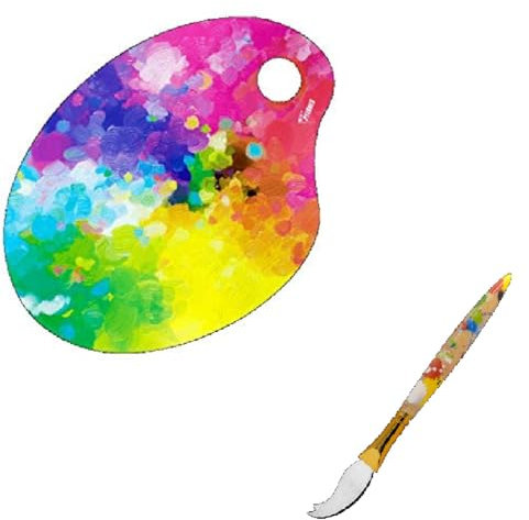 udc Pylones, Ensemble planche à découper - Chef d'œuvre et couteau à fromage Palette