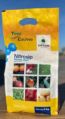 Todo Cultivo Abono Azul NPK 12-12-17 +FE. Envase: 5 Kg. Especial setos, cesped, Ornamentales