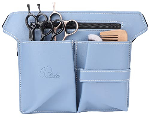 Friseurtasche Reisetasche, Friseurwerkzeug Gürteltasche Salon Friseurwerkzeug Aufbewahrung Gürteltasche mit Gürtel Friseur Kosmetik Organizer mit Zubehörtaschen Alon Stylist Friseurwerkzeuge