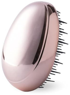 PARENCE - Spazzola per capelli pettini, spazzola per capelli professionale districante senza strappo per capelli lunghi ricci spessi donne asciugatura rapida (dorato)