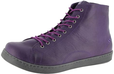 Andrea Conti Damen Schnürer Sneaker, lila, 39 EU