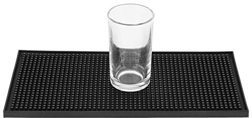 Bar Service Matte, Weiche PVC-Barmatte, Wasserdichte Arbeitsplattenmatten, Glas-Trocknungsmatte, Bar-Service-Überlaufmatte für Cocktail-Barkeeper-Kaffeebar (S)