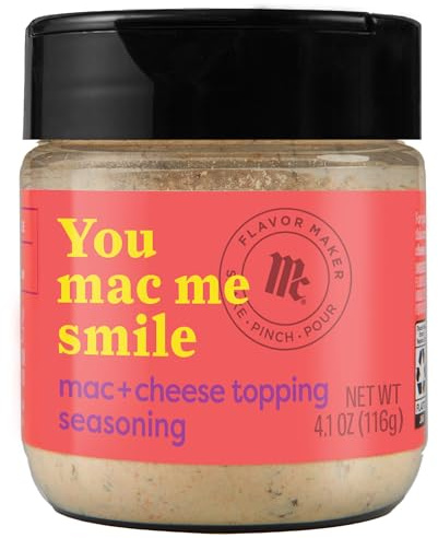 McCormick Mac + Cheese Topping Seasoning, Flavor Maker, 4 oz