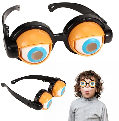 HO-SFSM 2 piezas Gafas Divertidas, Anteojos Creativos, Gafas de Fiesta para Niños Para fiesta de disfraces, Halloween, Regalo de Cumpleaños