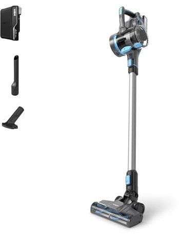 Vax Blade 4 Classic Plus Cordless Stick Vacuum Cleaner, Powerful, Bagless Handheld, up to 45 Minutes Runtime, Home, Car Tool Attachments for Pet Hair, Battery and Charger, 275W, 3.1kg, CLSV-B4CA