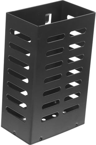 Panier de Plantes Aquatiques Suspendu pour Aquarium, Acier Inoxydable Noir | Flux Racinaire Continu, Culture Hydroponique, Entretien Simple des Racines, pour Plantes Aquatiques et Végétaux Propres
