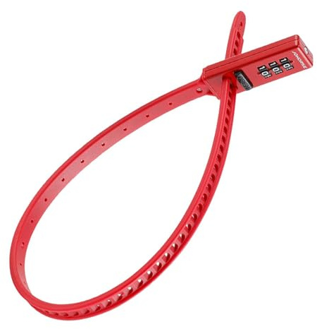 Bike Lock Cable - Lightweight Adjustable Tie Bike Lock Bicycle Combination Lock Anti-Theft | High Security 3 Digit Cyclist Lock for Bikes Scoot Motorcycles