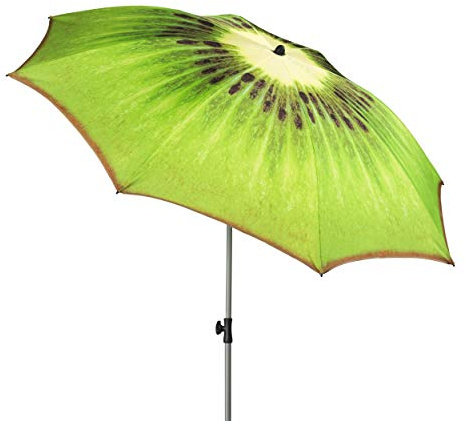 Doppler GS Basic 200 - Sonnenschirm für Balkon oder Garten - Regenabweisend - Knickbar - ca. 200 cm - Kiwi