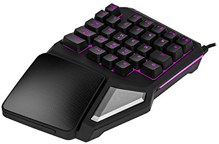 DELUX Clavier à Une Main (T9 Pro)