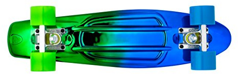Ridge Skateboards 27 Zoll Cruiser Board Metallic Fades / 59 mm Rollen