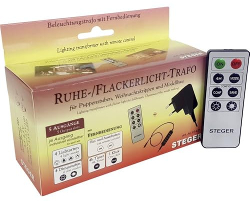 Kahlert Licht 60977 - Transformador de iluminación, Color Negro