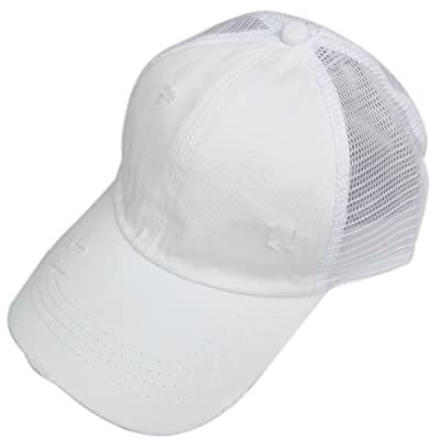 ITODA Baseball Cap Mädchen Basecap Pferdeschwanz Cappi Mesh Baseballkappe Verstellbar Baseballmütze Sonnenschutz Sonnenmütze Kinder Shirmmütze Cool Shildkappe Sommer Sonnenkappe Outdoor Strand