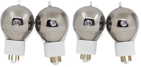 JINGERL 6sn7-se Amplificatore valvola a vuoto Vintage Hifi Sostituire 6n8p 6H8C 6SN7 CV1816 Coppia di corrispondenza di precisione di fabbrica (Color : 4 pcs match quad)