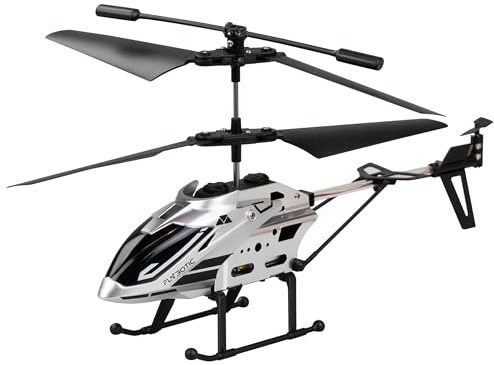 SilverLit Sky Aurora Drohne für Kinder ab 8 Jahren mit 3-K Fernbedienung Infrarot, Gyro Stabilisator, LED Rücklichter, Wiederaufladbare Drohne