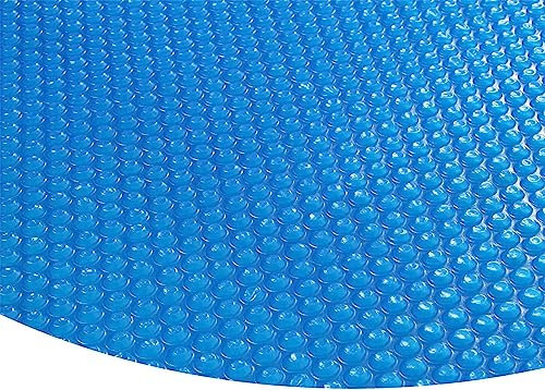 Bâche Bulles Piscine Solaire Couverture De Feuille Couverte De Piscine Enterrée Ronde Hors-sol For Spa/piscine/baignoire Couverture De Rétention De Chaleur, Membrane Solaire Extérieure 19 Mil, Facile