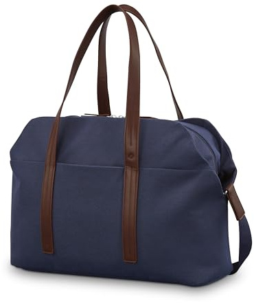 Samsonite Virtuosa Weekender Duffel Overnight Bag with Laptop Computer Sleeve, Navy