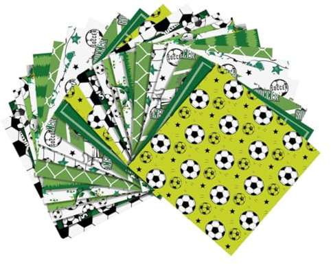 PRETYZOOM 24er-pack Fußball-geschenkpapier Geschenkpapier Für Jungen Kinder Fußball-party-dekorationen Geburtstag Urlaub