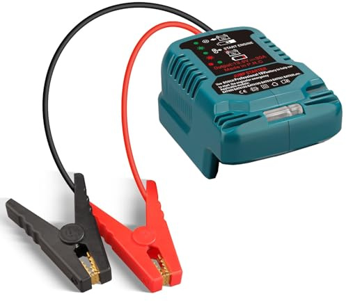 Starthilfekabel mit Adapter für Bosch 18 V GBA Batterie-Starthilfe, mit 11 AWG Starthilfekabel für Kfz-Starthilfekabel-Adapter (Batterie nicht im Lieferumfang enthalten)