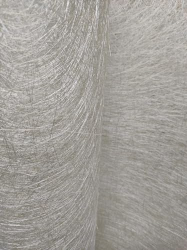 BYGRYPS TexoGryps MAT Tissu en fibre de verre et grammage 300 g/m² Rouleau 105 MQ (H 1,05 m x L 100 m), tissage multidirectionnel, idéal pour la technique de stratification et d'infusion
