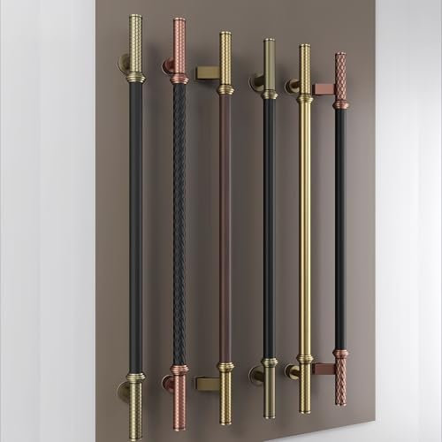 Coayuou Haustür Drückergarnitur Edelstahl 1 Paar Türknopf Länge 600/800/1000/1200/1500 MM Türgriff Außentür Perfekt Für Ihre Haustür Oder Gartentür(Option 2,1200mm)