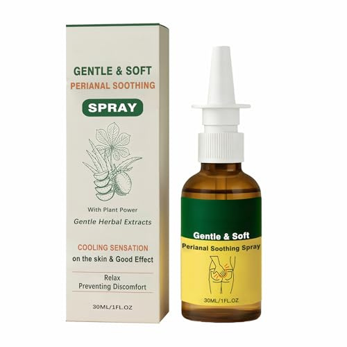 Herbal Hemorrhoids Spray,Perianal Reilef Soothing Spray,Calmante, Adecuado Para Todos,30ML